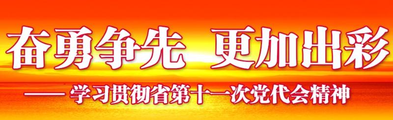 奮勇爭先，更加出彩——學習貫徹省第十一次黨代會精神